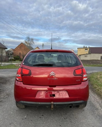 Citroen C3 cena 10900 przebieg: 191000, rok produkcji 2012 z Pisz małe 172